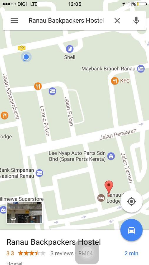 Ranau Backpackers Hostel Ngoại thất bức ảnh